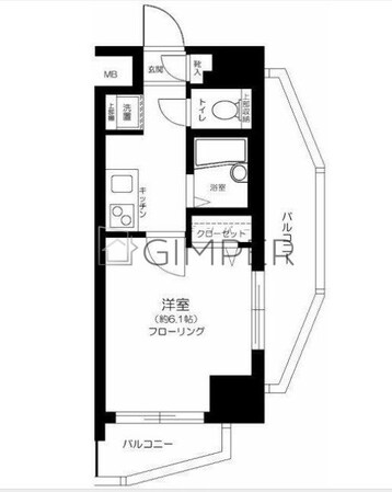 クレイス・プリンシア池袋の物件間取画像